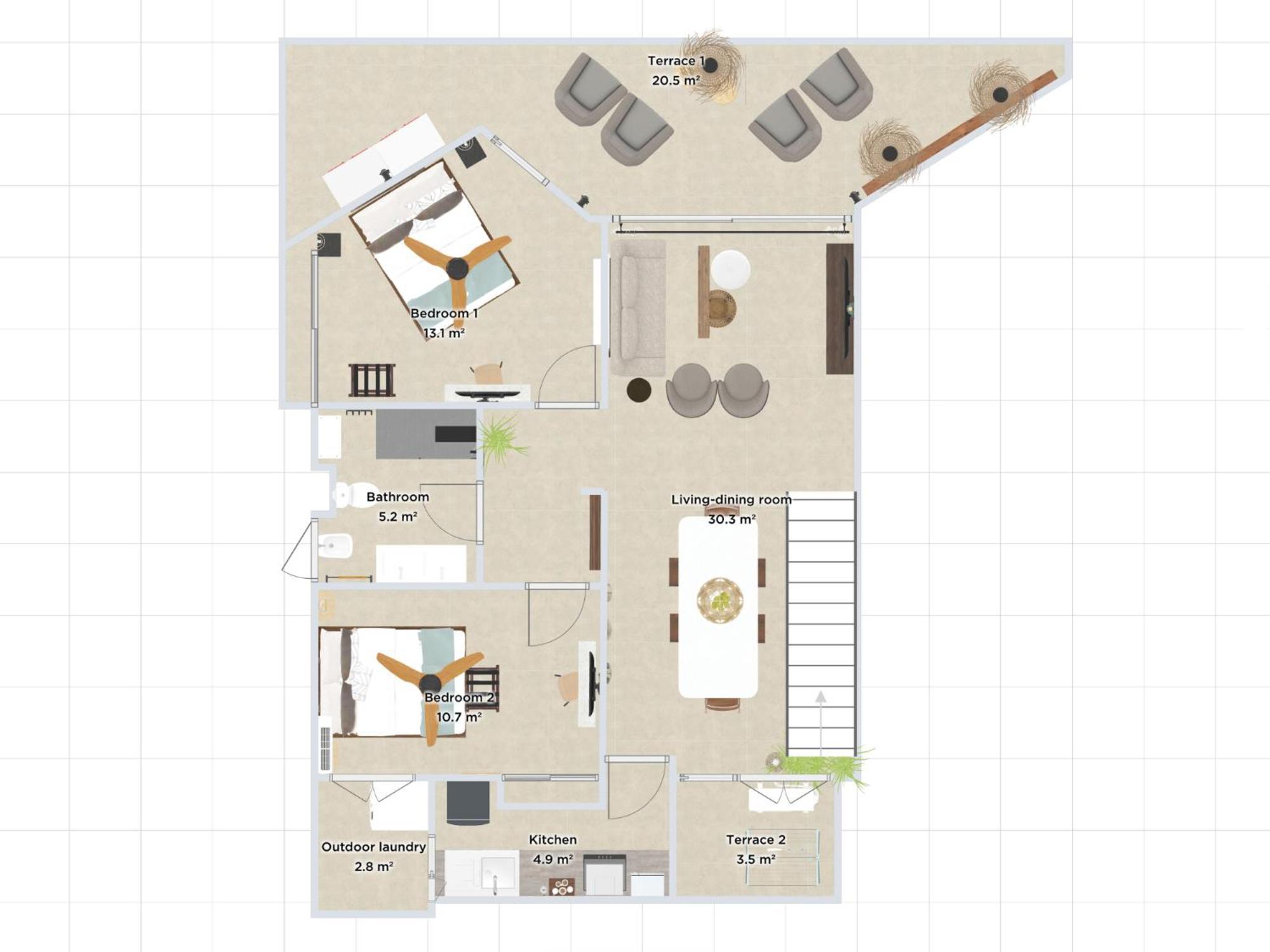 Apartamento Las Brisas La Venteta Bagian luar foto